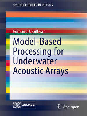 cover image of Model-Based Processing for Underwater Acoustic Arrays